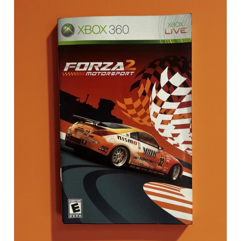 FORZA 2 MOTORSPORT -  XBOX 360 - Instruction Manual Only : No Game